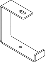 Stago CSU08173209 - o open c-beugel verzinkt 200mm