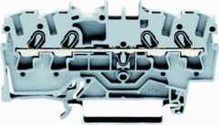 Wago 2002-1401 - 20021401 - 4-dr-fm-klem grijs