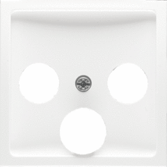 Peha 00318231 - centraalplaat coax badora levend wit