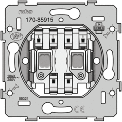 Niko 170-85915 - rolluik drukknop basiselement