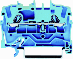 Wago 2002-1204 - 20021204 - 2-dr-fm-klem blauw