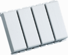 Schneider Electric 10886 - ADVANCED afdekprofiel voor kast/lessenaar set van 5 stuks