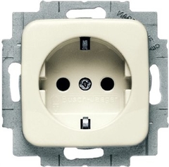 Busch Jaeger 2CKA002013A4920 - wcd randaarde klem 20eucks-212-503 kinderbeveiliging creme