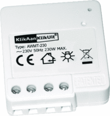 KlikAanKlikUit 70048 - Klik aan klik uit mini inbouw zender awmt-230