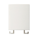 Gira 000811 - kanaaladapter k/p25 zwg opbouw (wordt bij iedere unit standaard 1x meegeleverd)