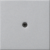 Gira 027426 - inzetplaat snoer aluminium 55