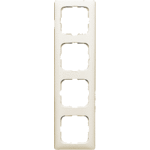 Busch Jaeger 2CKA001725A1492 - afdekraam 4-voudig liniar 2514-212k-102 si creme